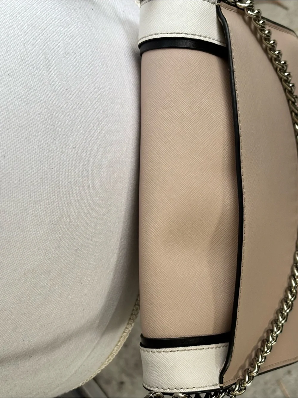 Kate Spade Cameron Colorblock Convertible Shoulder Crossbody Bag Warm Beige Mult